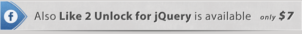 También le gustará Unlock para jQuery soIo disponible